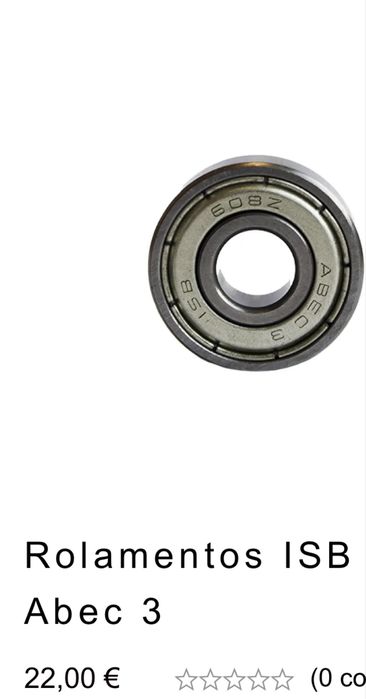 Rolamentos novos Roll Line