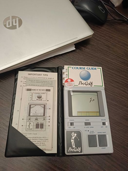 Редкая ретро игра BANDAI ProGolf (ГОЛЬФ)