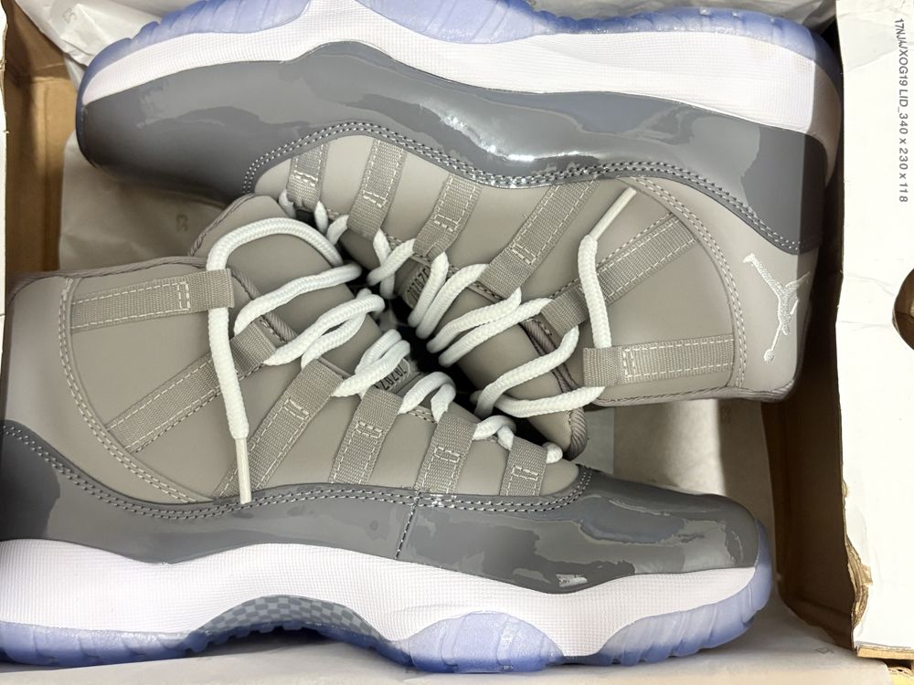 Jordan 11 cizento