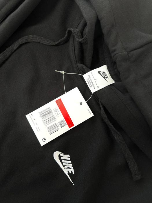 Худі Nike чорне/ чоловіче худі найк/кофта з капюшоном чорна найк/светр