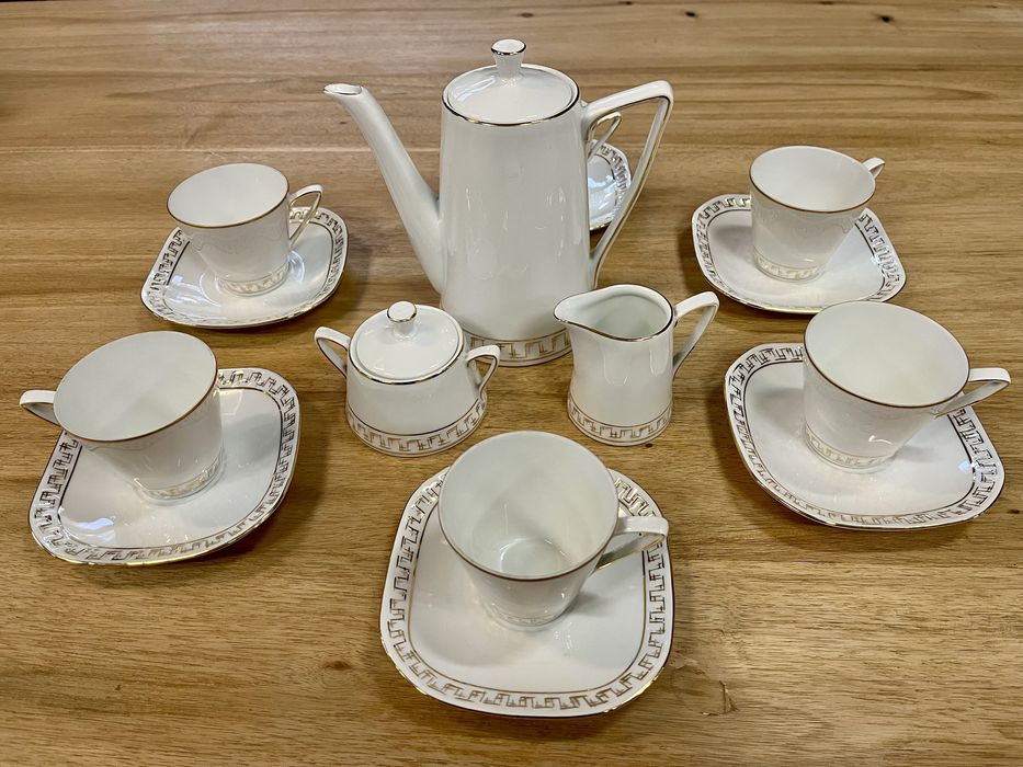 Unikatowy serwis kawowy Helena/Milenium Wałbrzych PRL