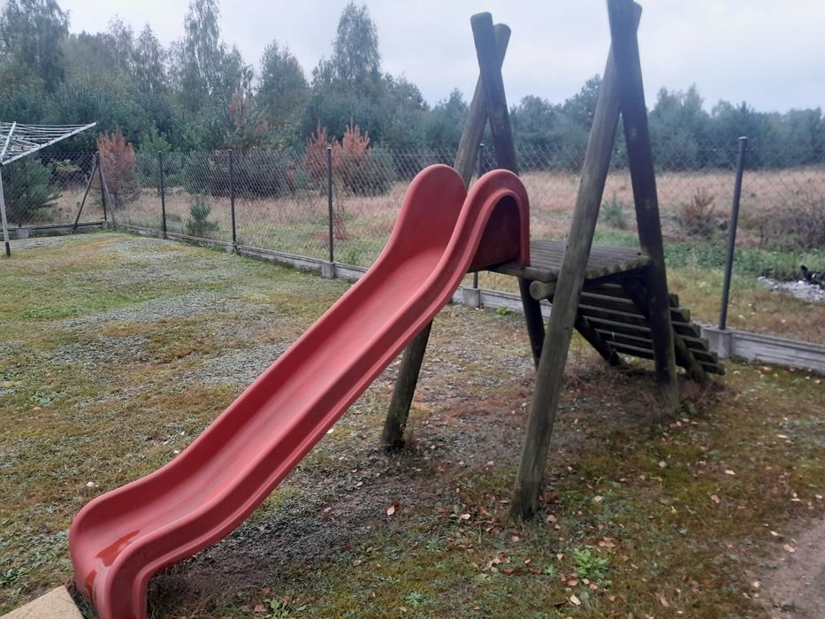 Zjeżdżalnia, piaskownica, Zabawki ogrodowe