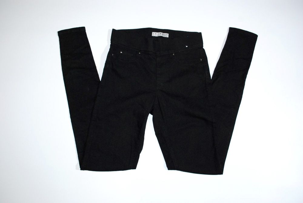 джеггинсы черные бренд Denim XS Гермнаия скини зауженные джинсы