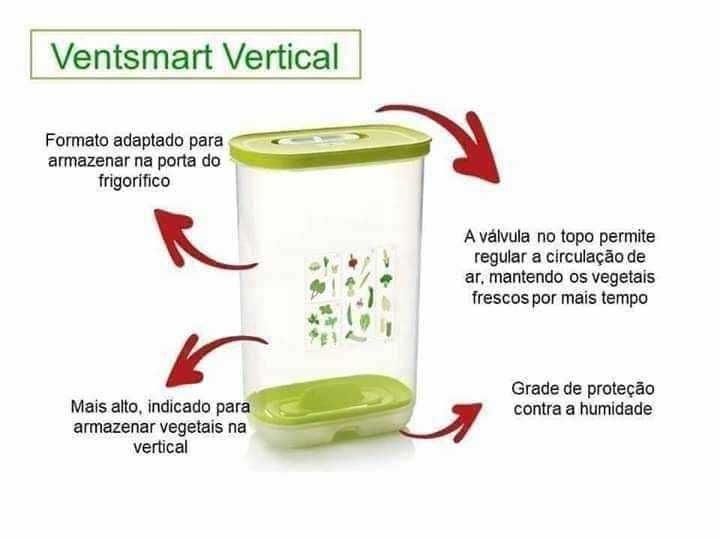 Ventsmart vertical 3,2L (NOVO) - Tupperware