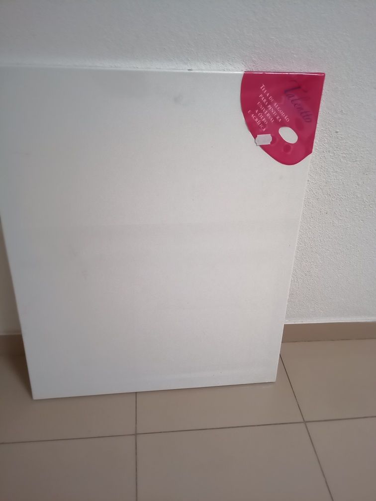 Tela de pintura em algodão.