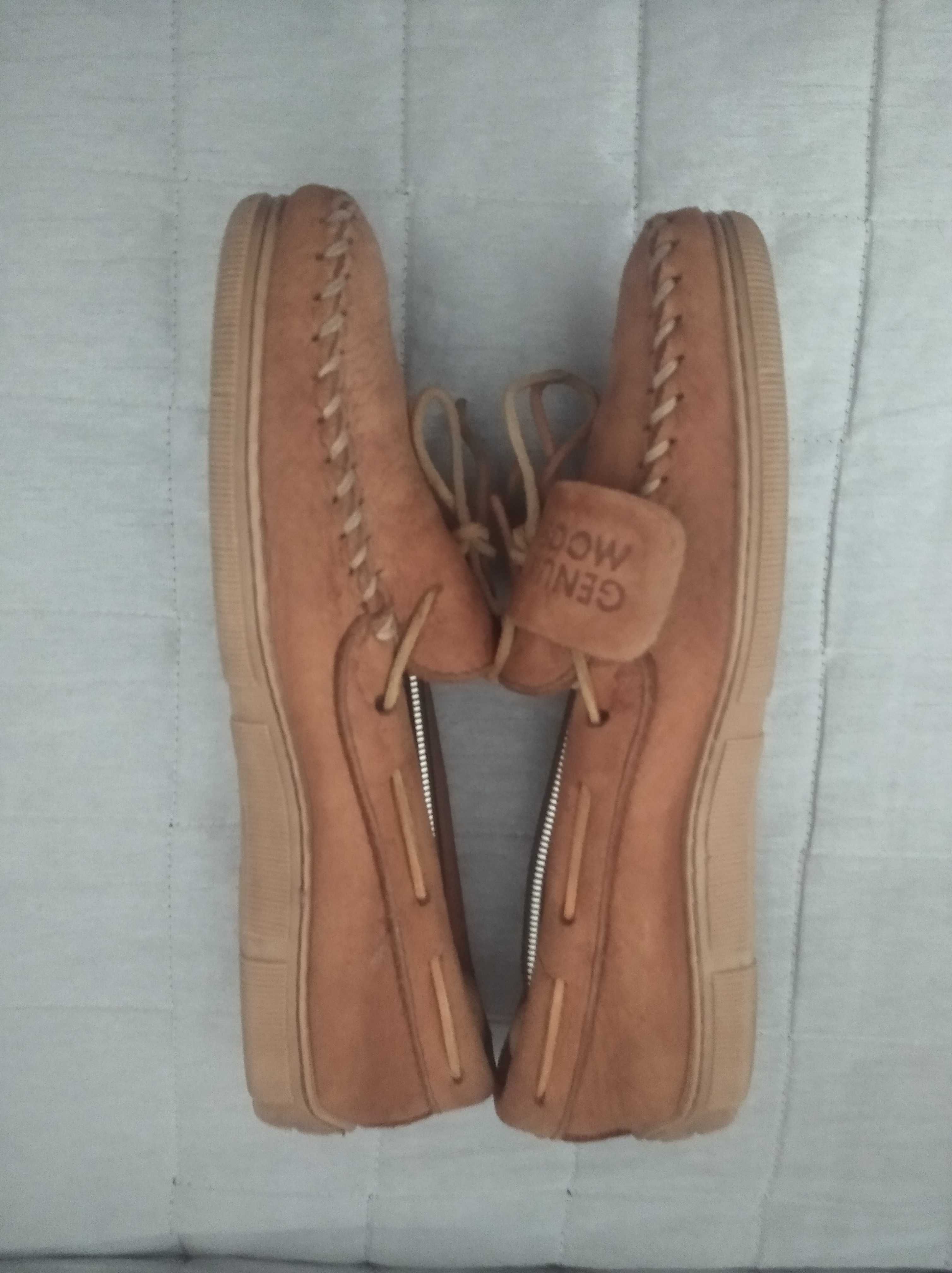 Minnetonka mokasyny skóra oryginalne r.43