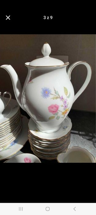 Porcelana stara Seltmann Weiden Bawaria 40 sztuk