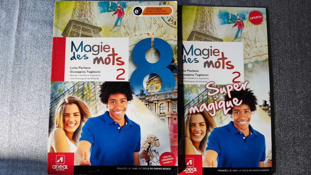 Manuais de Francês Magie des mots 2 do 8º ano