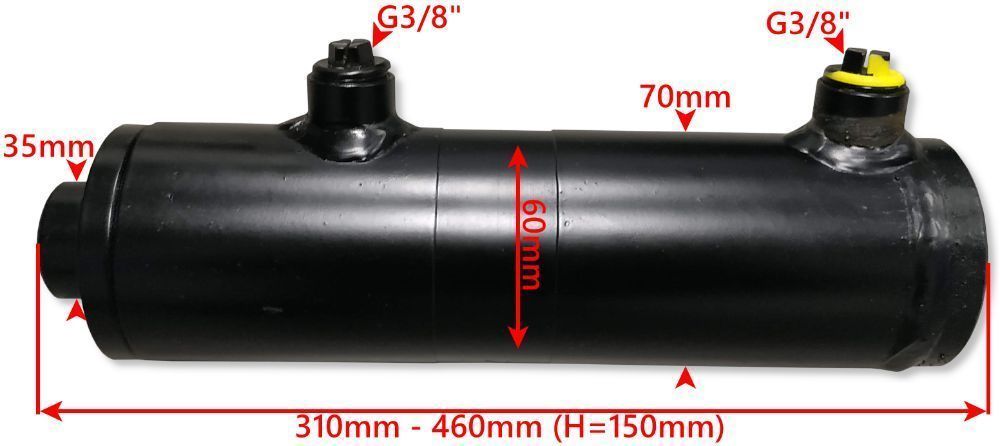 SIŁOWNIK Hydrauliczny Cylinder SMTG 60x35 Skok 150 [2274]