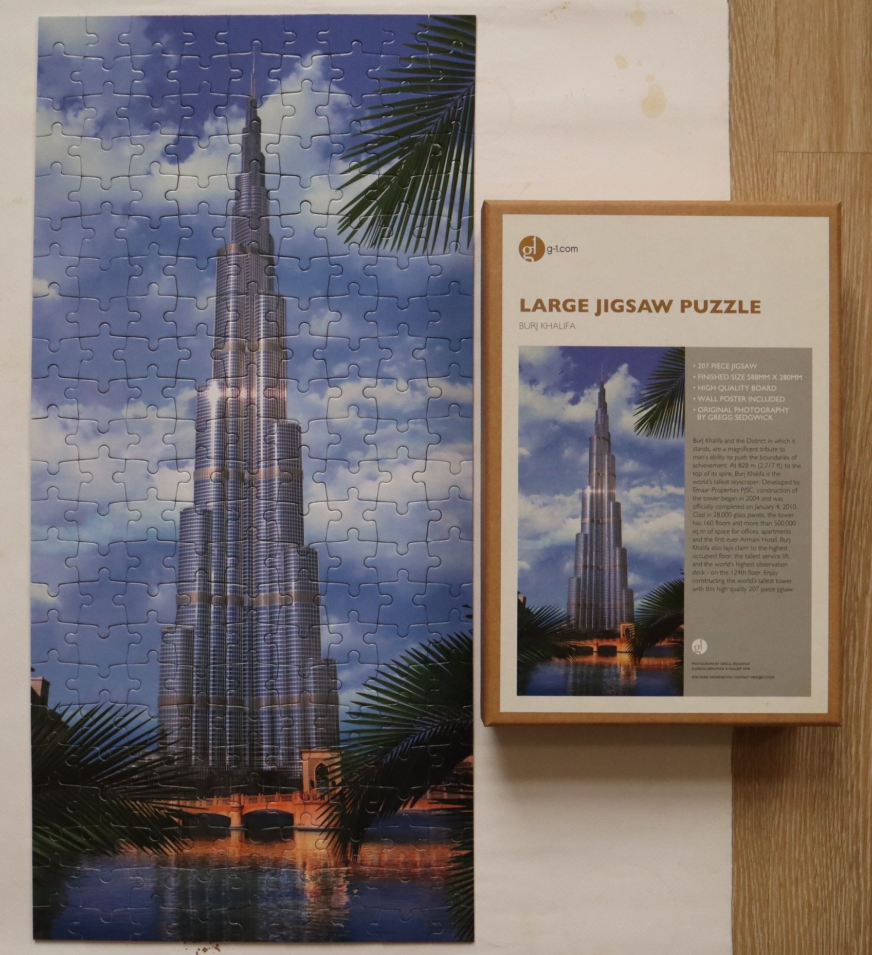 Пазл G-1 Burj Khalifa 207