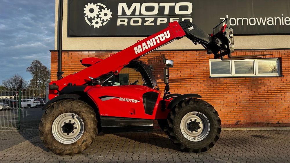 Manitou MT 733 Easy (MT733 MT933) Klimatyzacja  Ładowarka Teleskopowa
