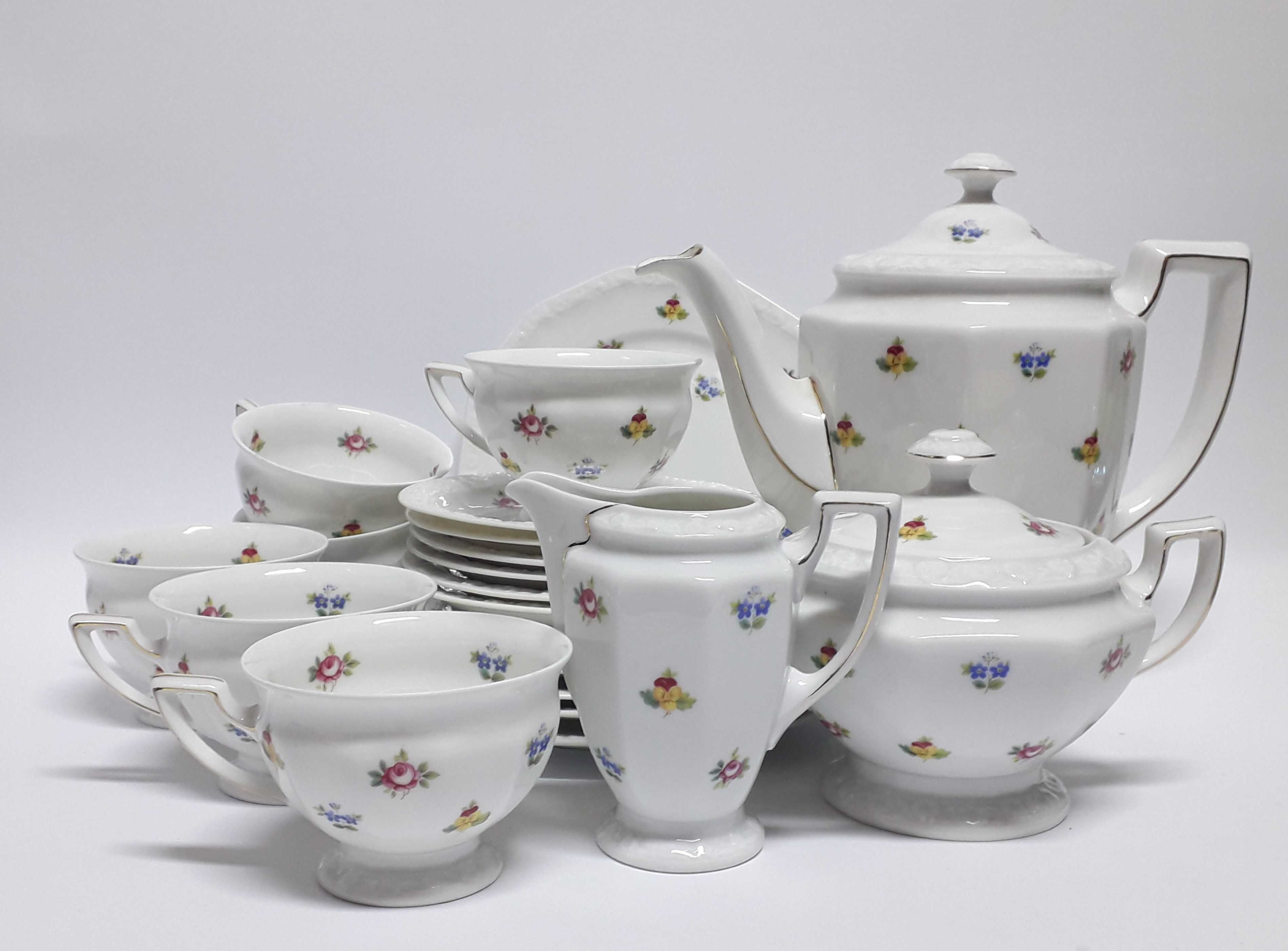 Serwis do kawy i ciasta, Rosenthal Maria, 6os/21cz