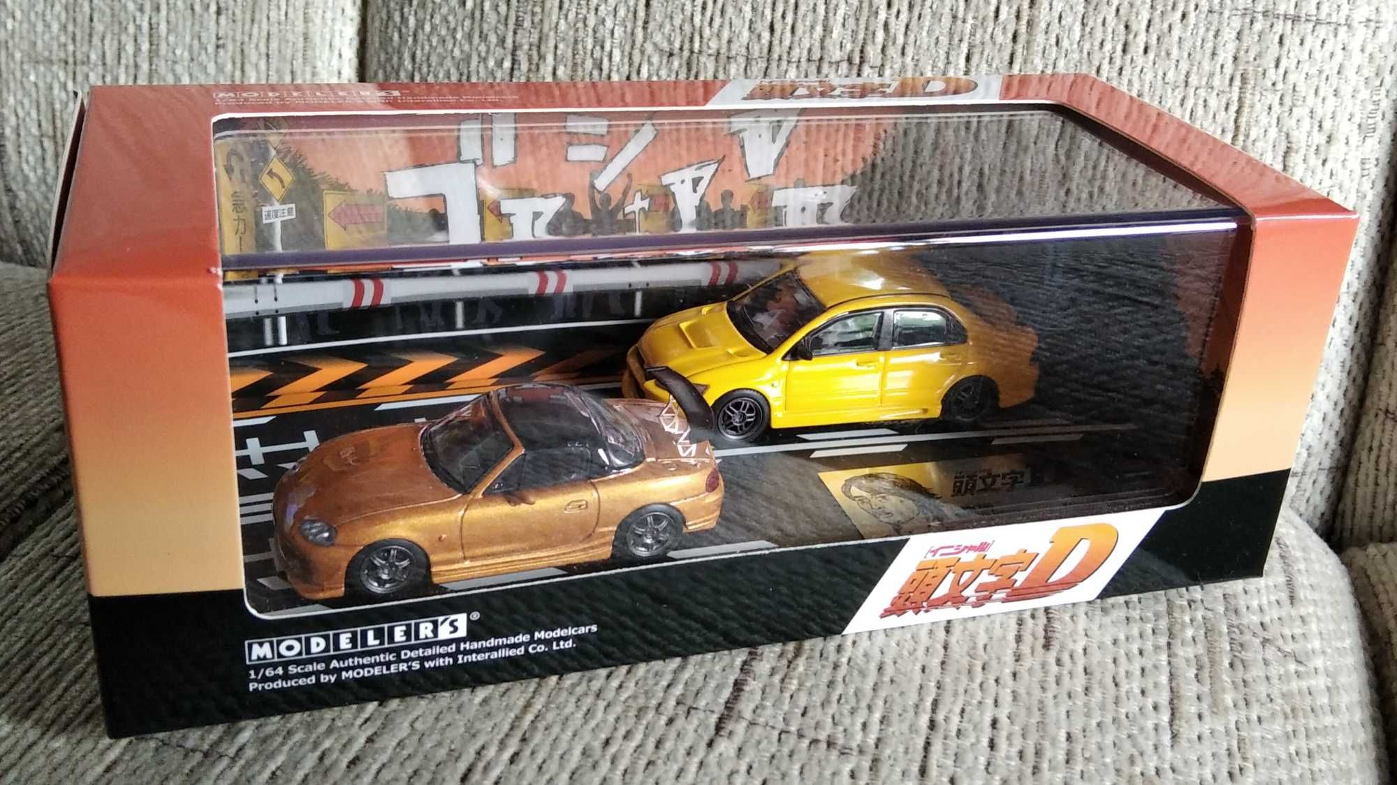 Modelers - Initial D - Mazda Roadster & Mitsubishi Lancer Evo VII