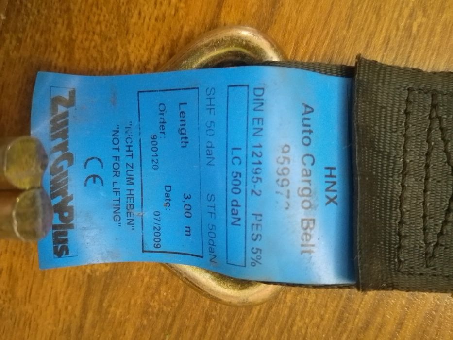 Pas Mocujący Samochodowy 3 m x 50 mm