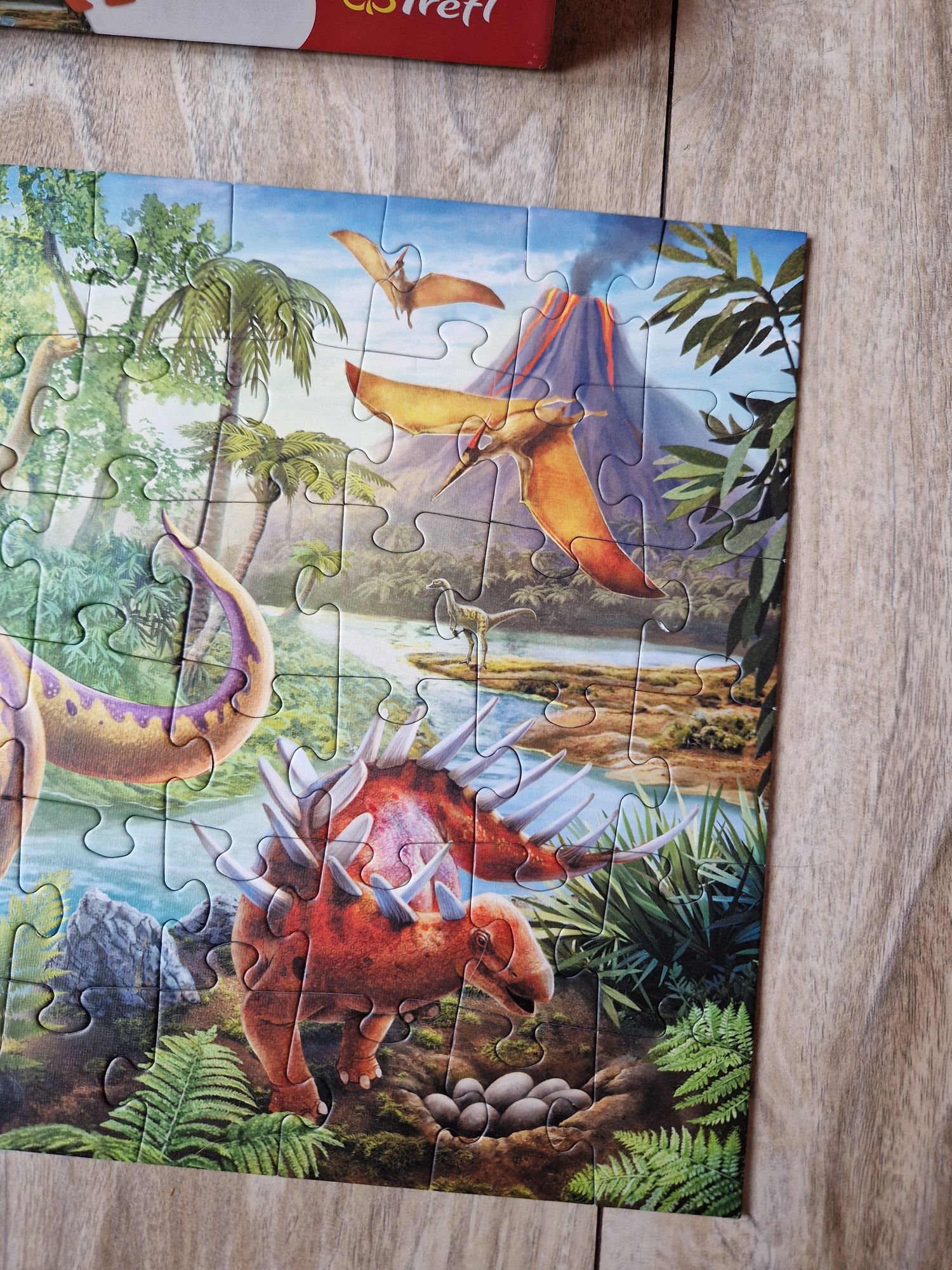 Puzzle Trefl dinozaury 60 elementów 4+