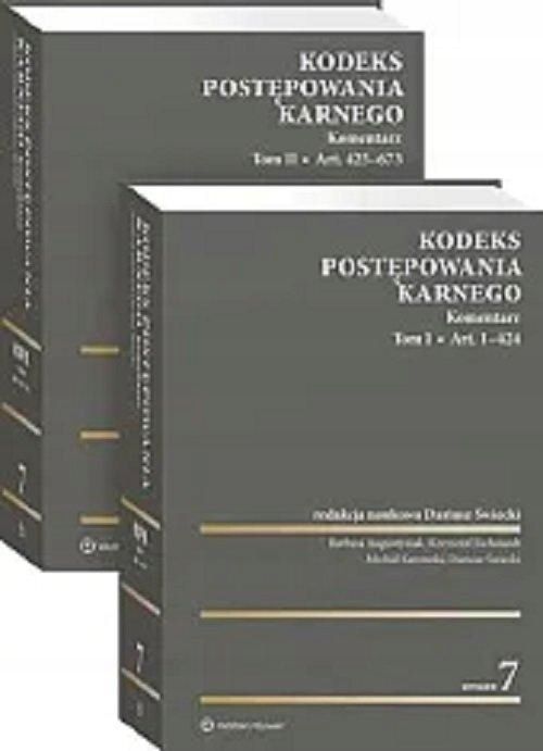 Kodeks Postępowania Karnego Komentarz Tom 1-2