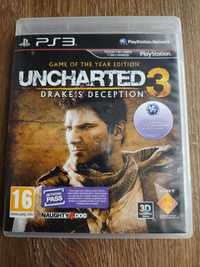 Gra Uncharted 3 Oszustwo Drake'a Drake's Deception PL Playstation3 PS3