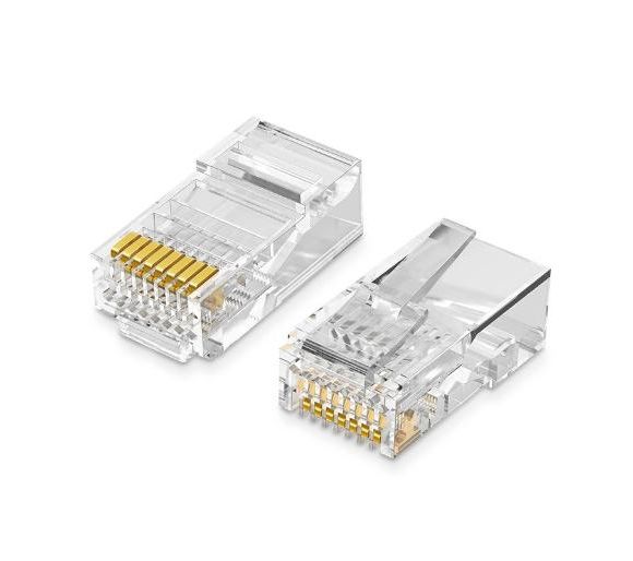 tv39 wtyki rj45 50x końcówka końcówki wtyk rj 45 rj-45 do kabla