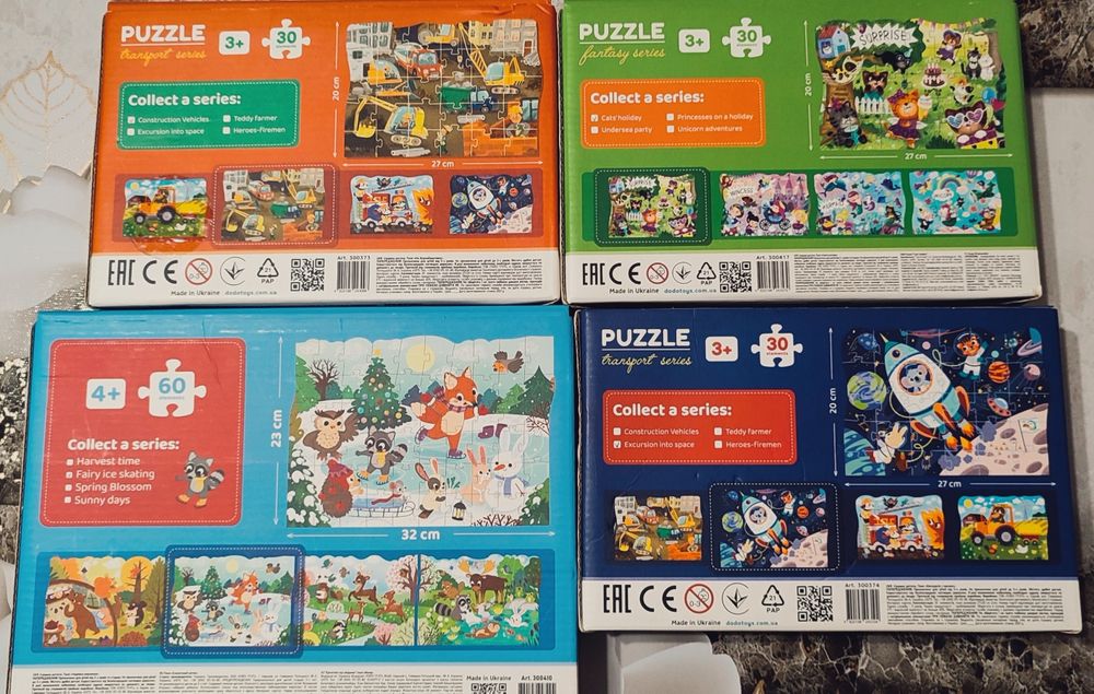 Пазли для дітей Dodo 3-6 років