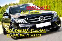 Mercedes-Benz Klasa C AMG *2xKoła *Kamera *El.Hak *El.Klapa *Radar *1WŁ *ORG.Lakier
