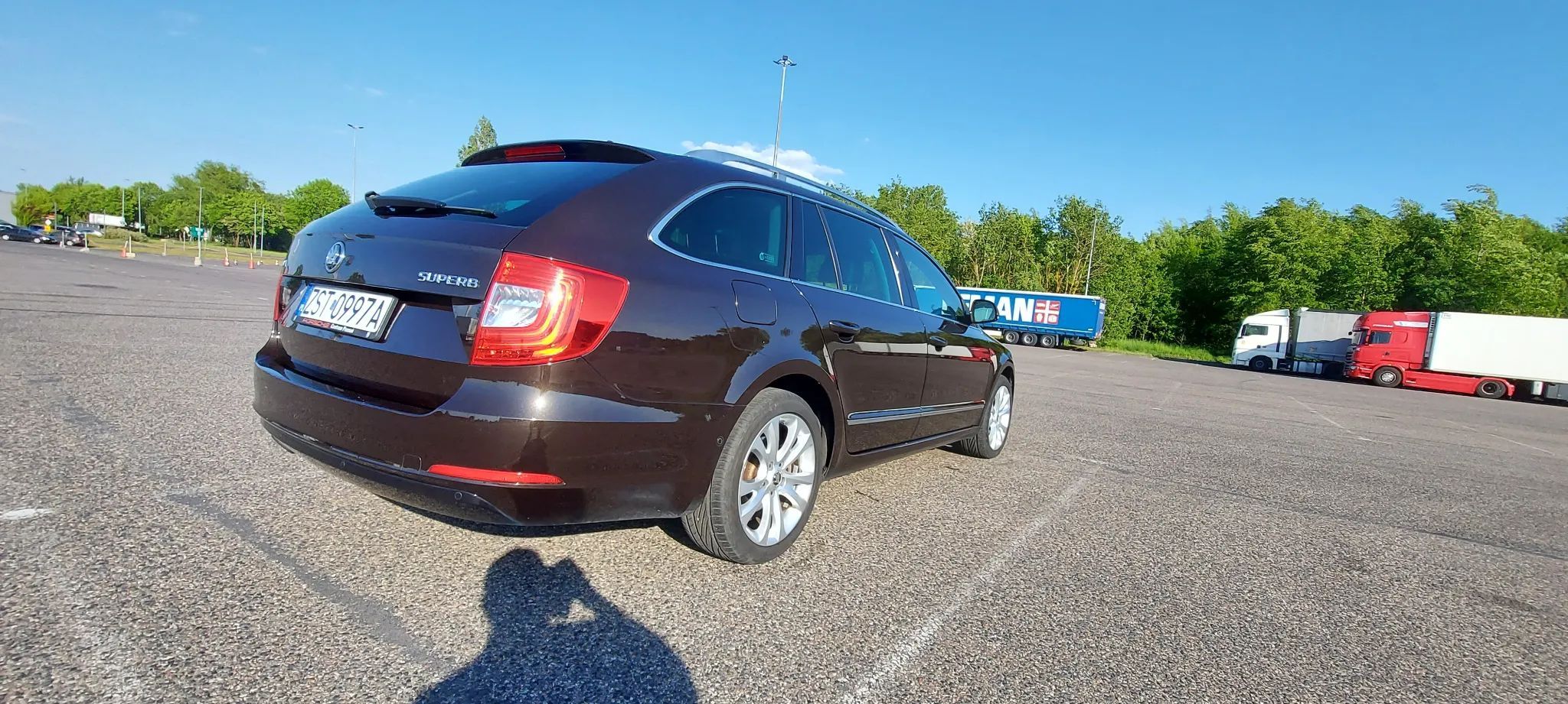 Skoda Superb SKODA SUPERB II 2015r Combi Elegance 2.0 TDI 170KM DSG - SALON PL