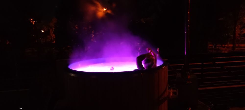 Balia ogrodowa jacuzzi hottube bania ruska hydromasaż airmasaż