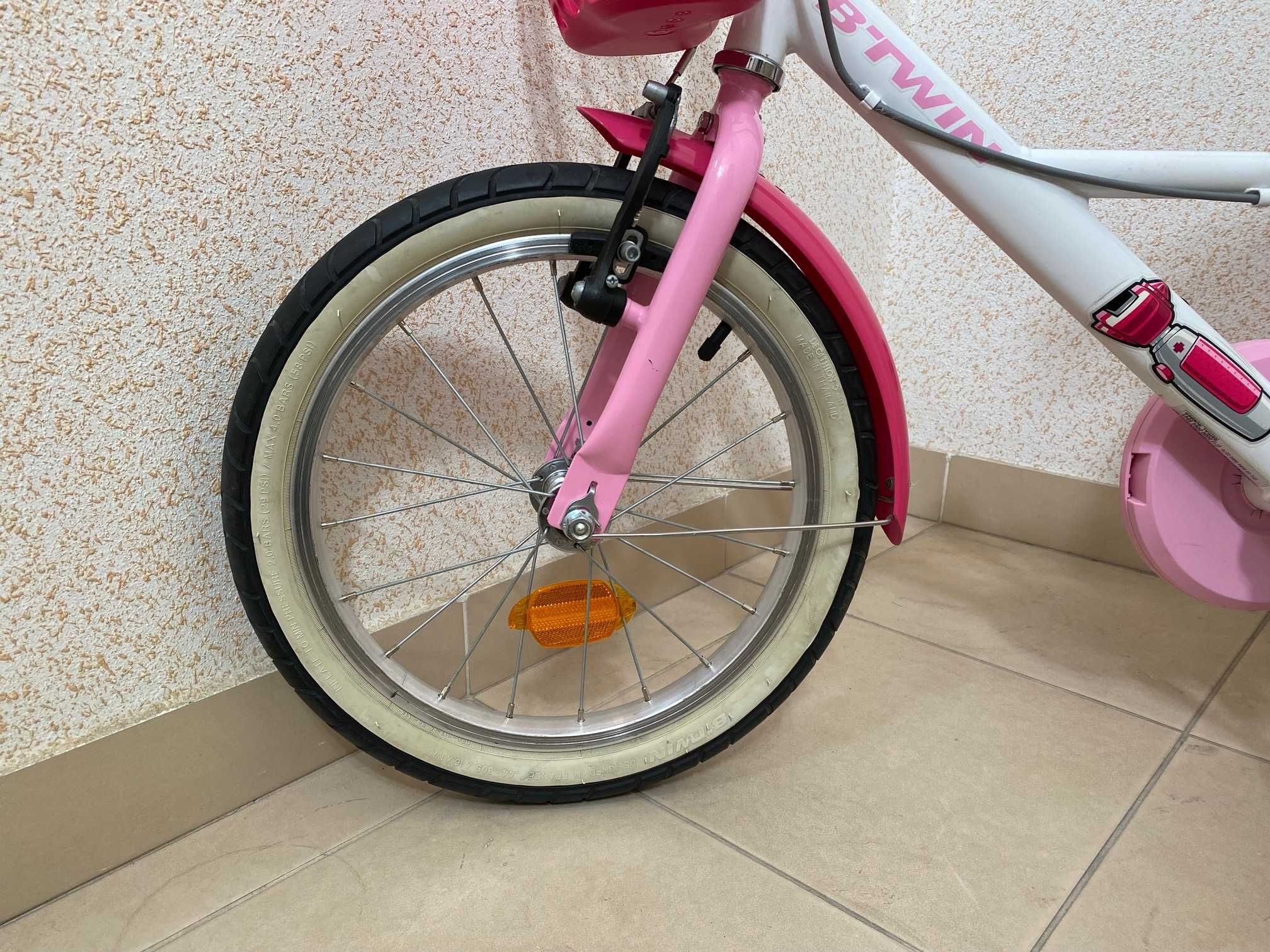 Bicicleta de criança 4-6 anos - 500 DOCTOGIRL 16 Polegadas + Capacete