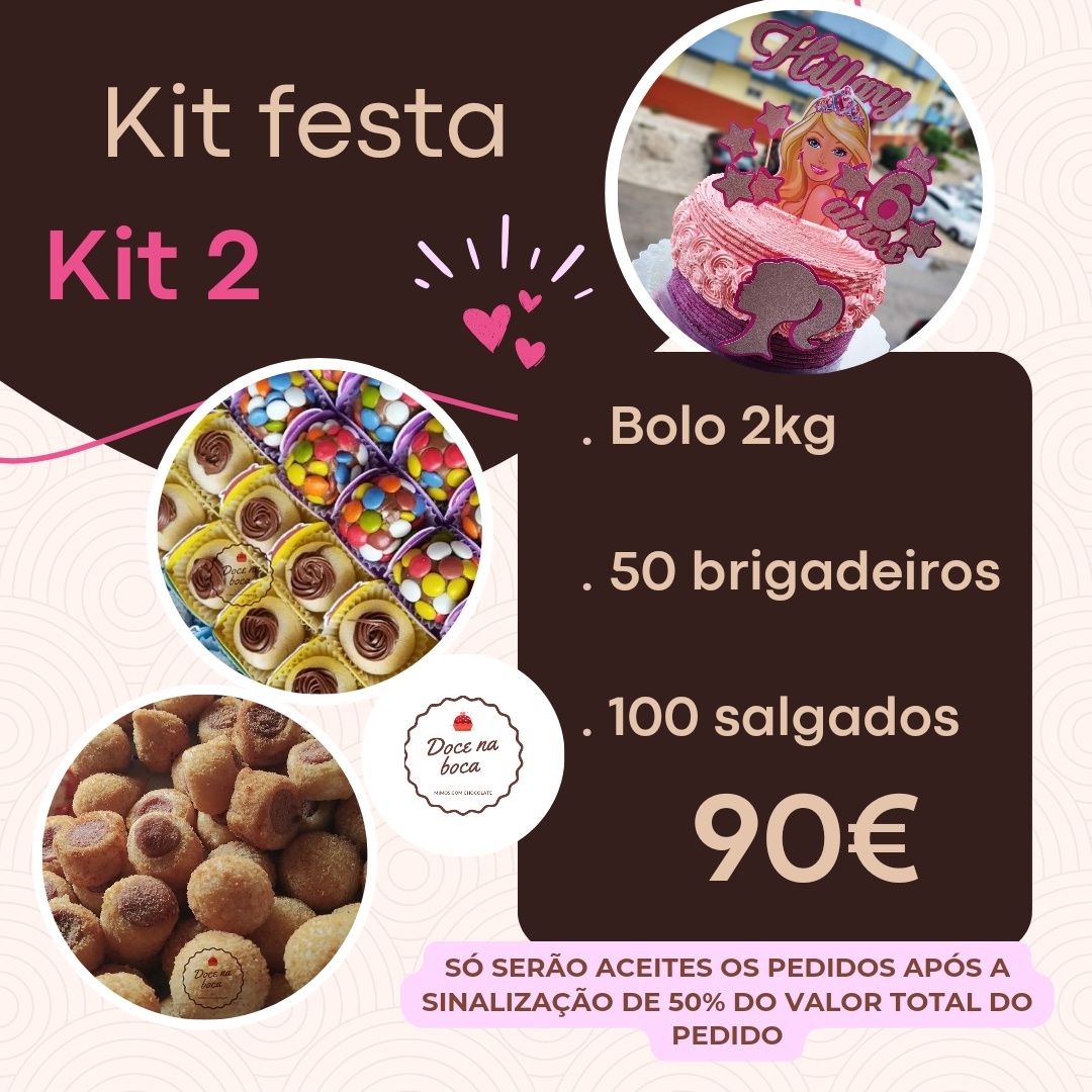 Kit festa de aniversário