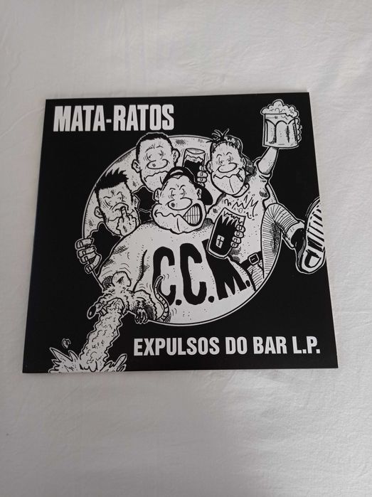 Mata-Ratos - “Expulsos do Bar” LP Vermelho (Novo)