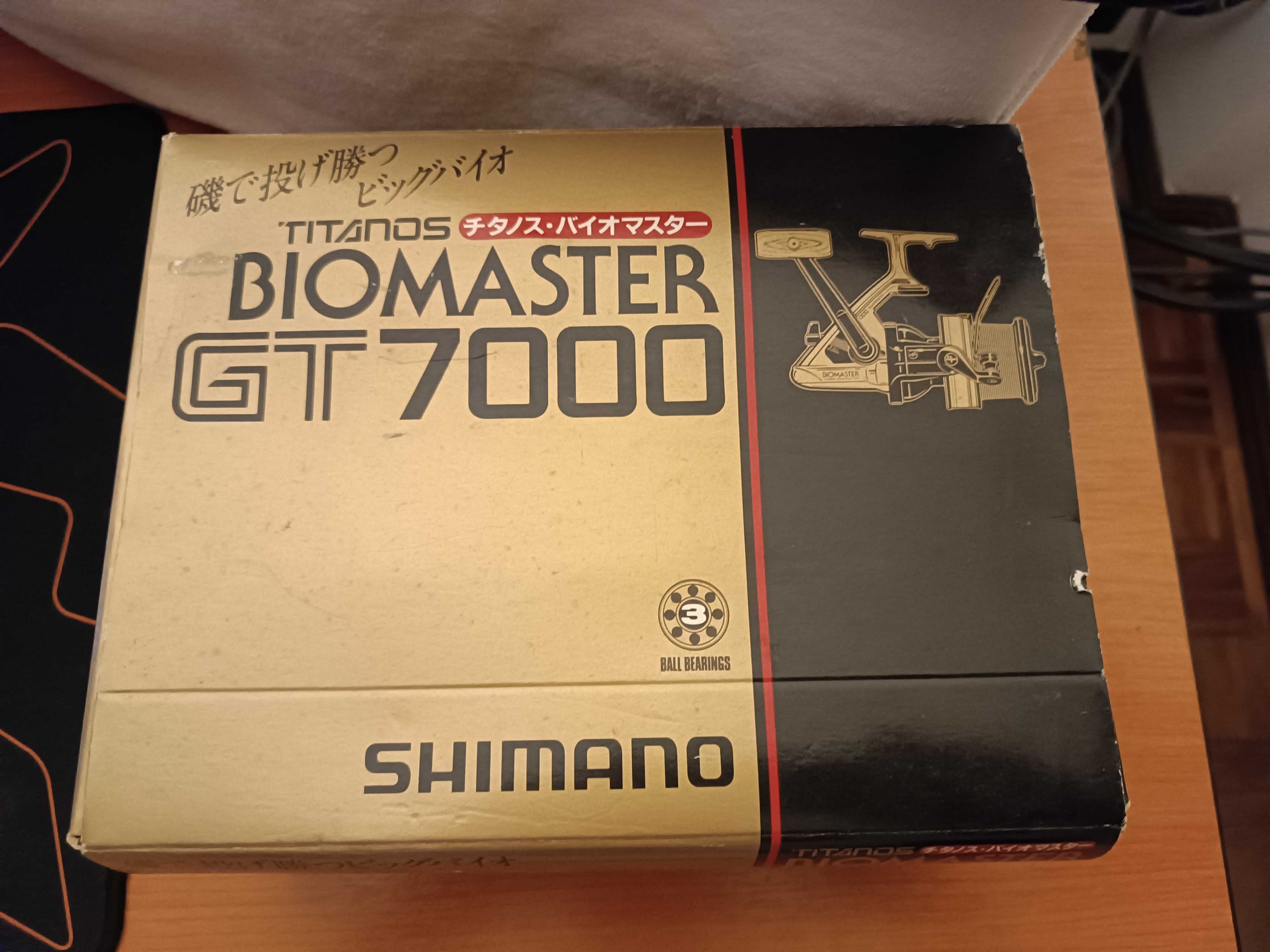 Vendo carreto cana de pesca BIOMASTER GT7000