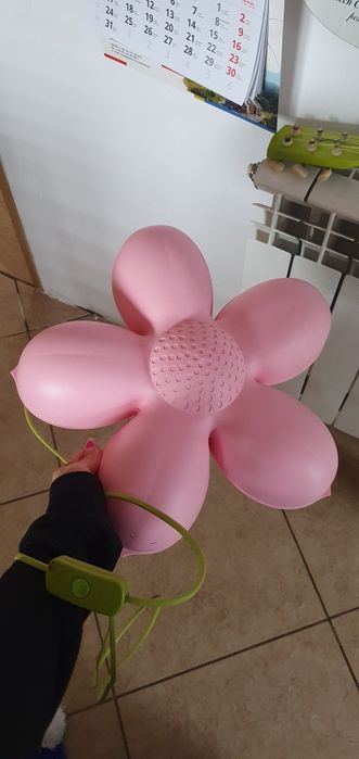Lampka kwiatek ròżowa