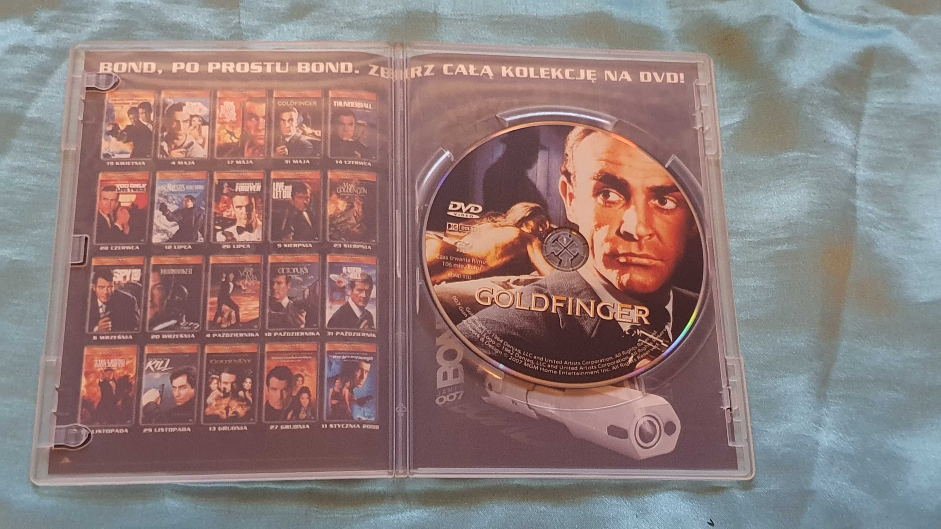 007  James Bond  Goldfinger  DVD