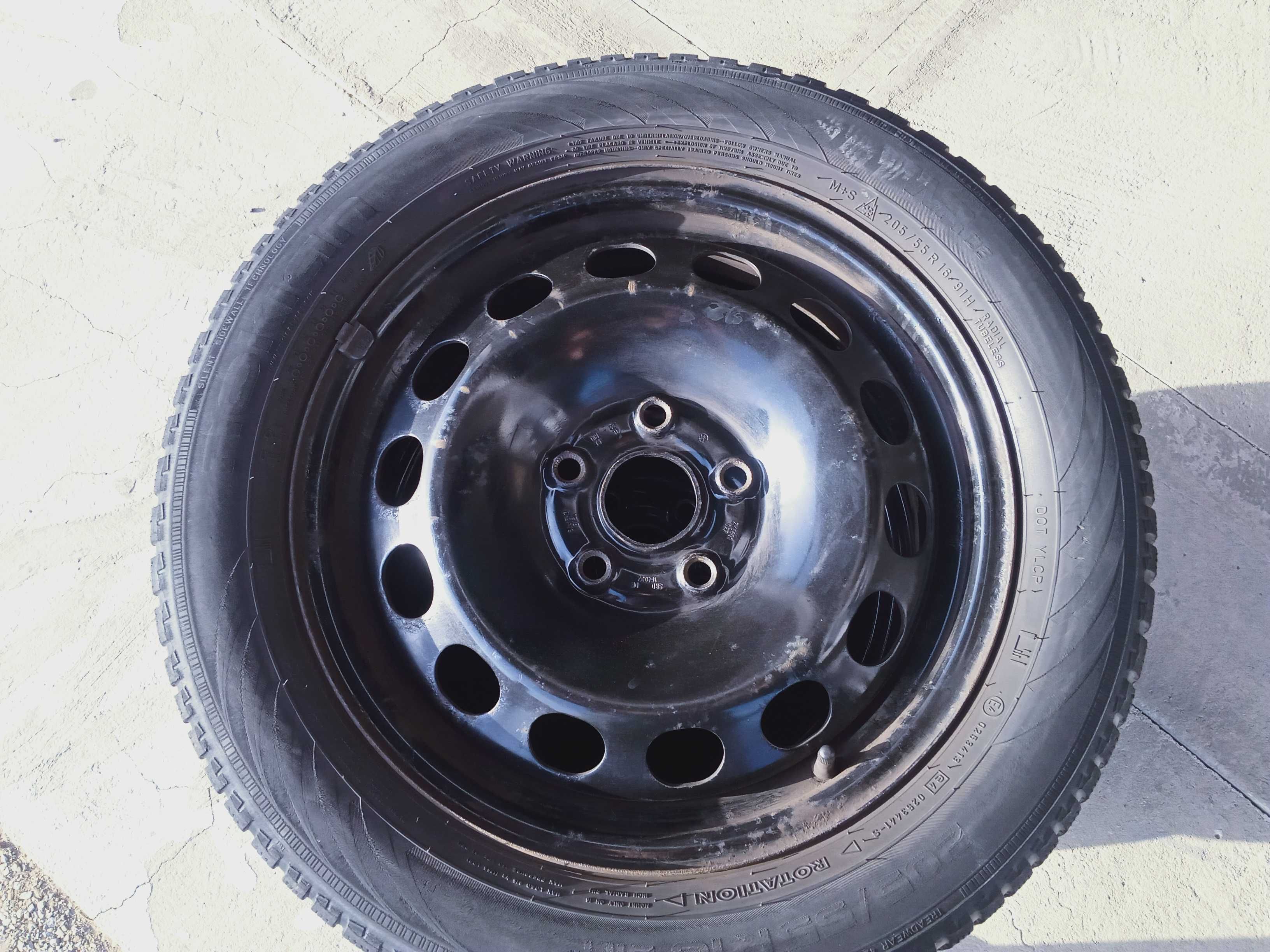 kola volkswagen 5x112 205/55 R 16 6JX 16 H2 ET 50 Opony zimowe