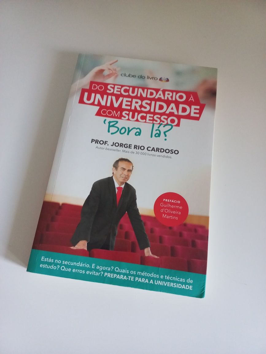 Livro "Do Secundário À Universidade com Sucesso, Bora Lá?"