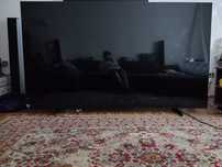 Телевизор 98 Samsung UE98DU9072UXXH 98"  на запчасти. Битая матрица