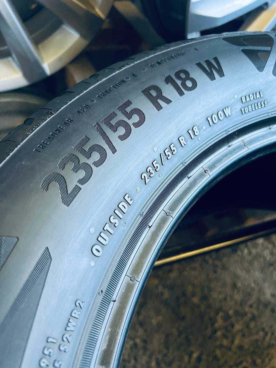 Шини Резина Літні 235 55 18 Continental EcoContact6 [21-22] 2шт