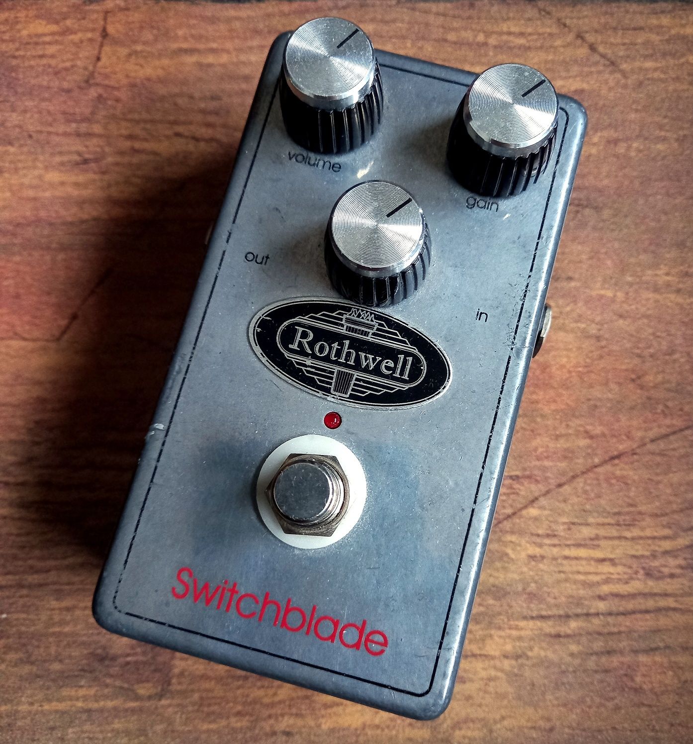 Rothwell Switchblade Overdrive Distortion made in England