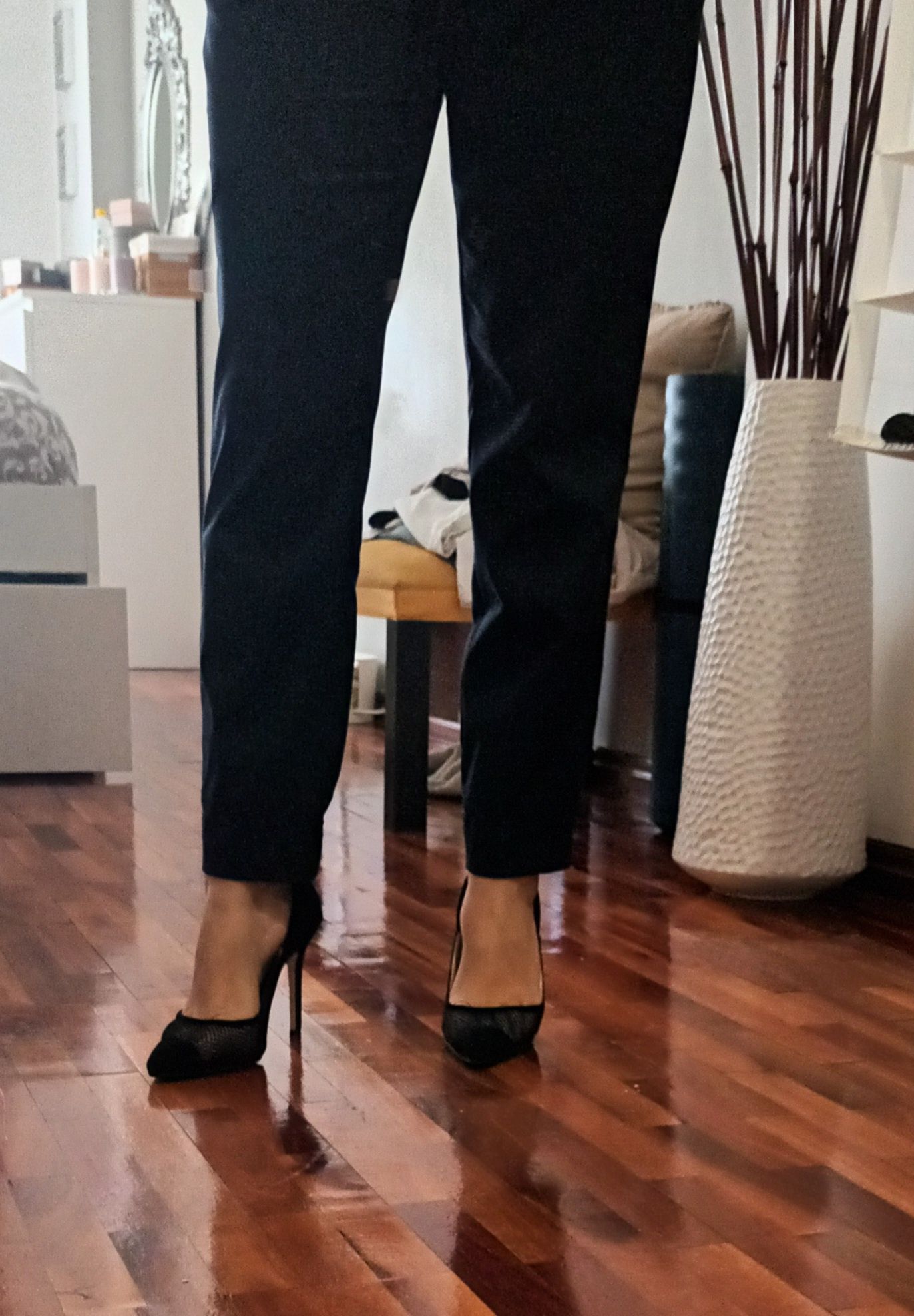 Stilettos pretos da Karen Millen