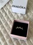 Anel flower crown com zirconias Pandora