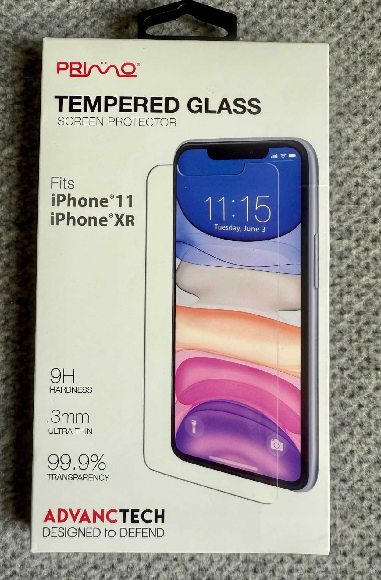 Szkło ochronne do iPhona 11 lub iPhona XR