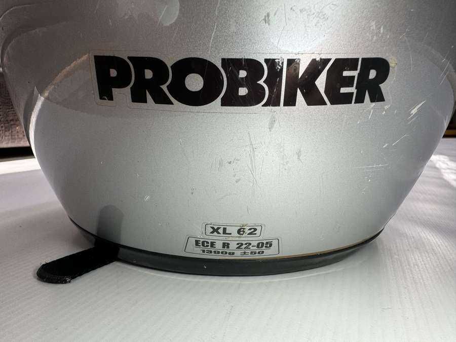 Мотошлем PROBIKER Carbon Kevlar, Germany, ECE R 22-05, XL, размер 62