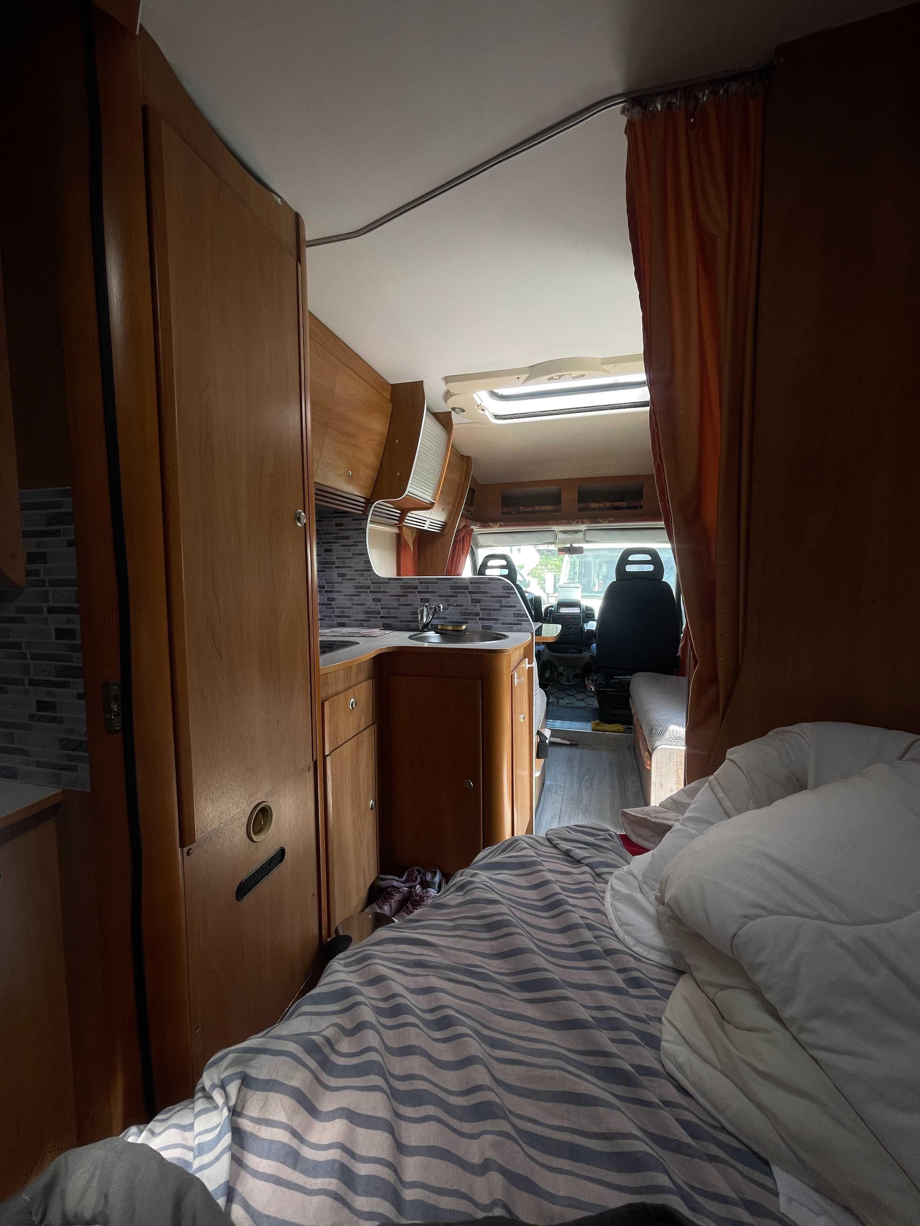 Linda Autocaravana Eriba Hymer 2004 – Fiat Ducato 2.8 Diesel