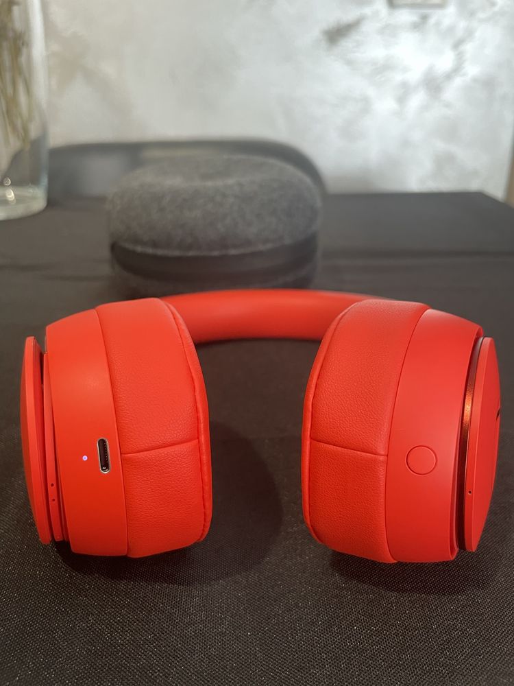 Nowe Beats Solo Pro Wireless ANC Product Red Słuchawki Bezprzewodowe