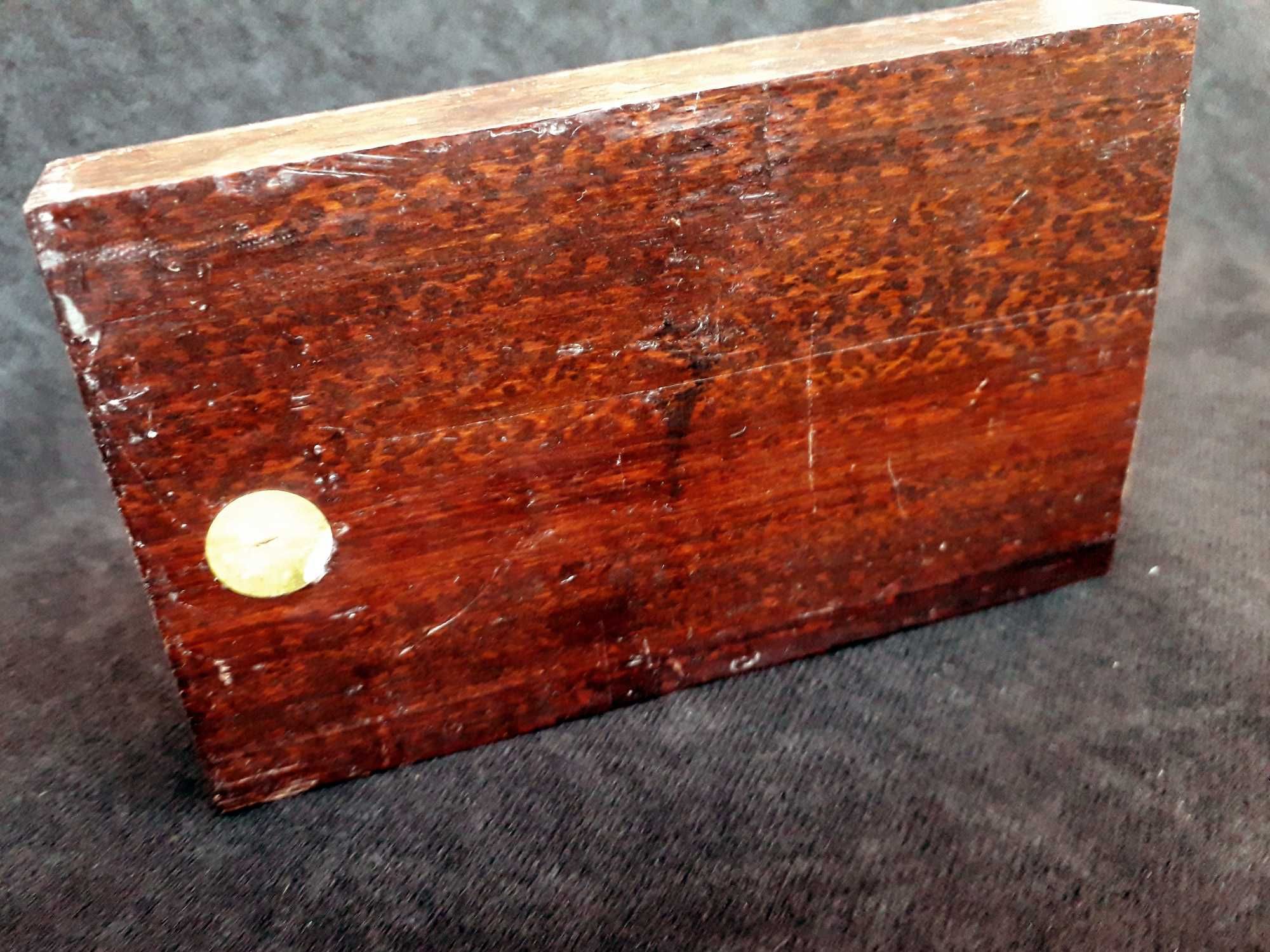 Drewno wężowe / snakewood  - bloczek, knifemaking, noż, rękojeść