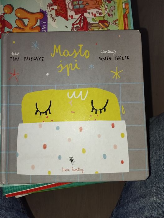 Masło śpi książka dla dzieci