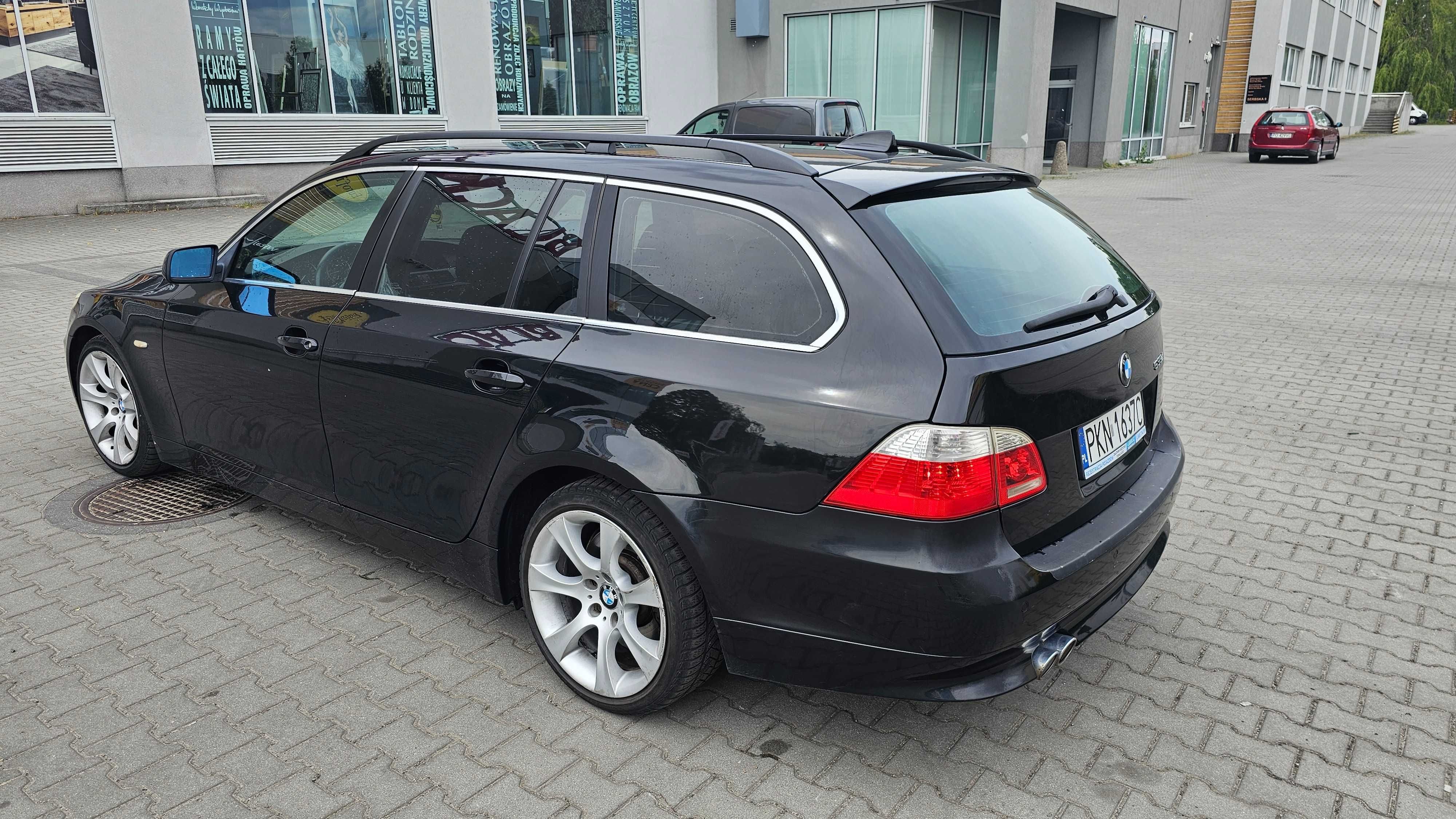 BMW Seria 5 E61 535d 272KM BiTurbo 2005r. Pierwszy wł. PL.