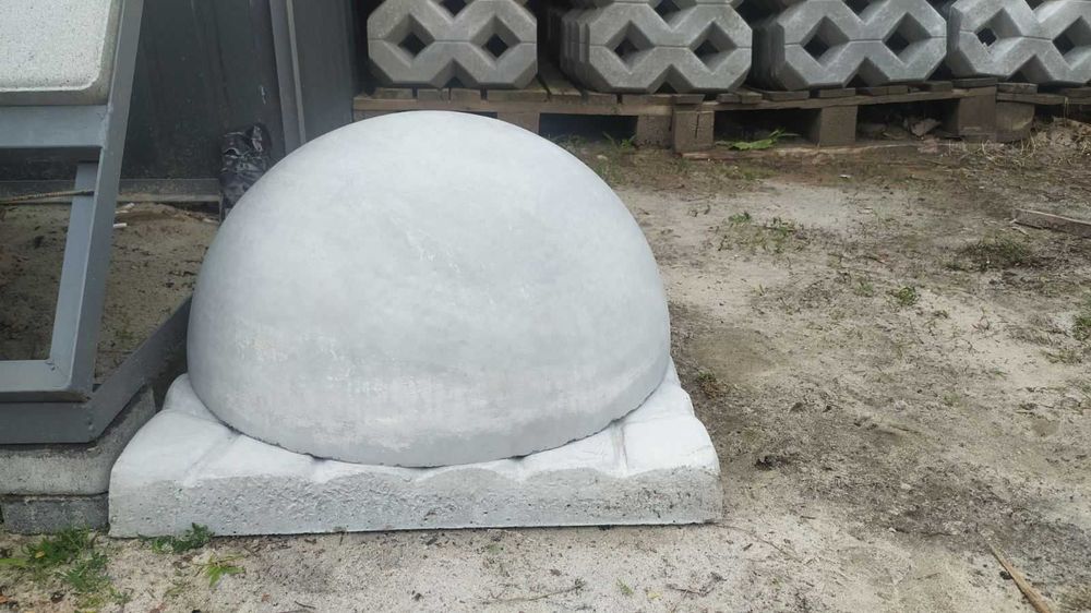 Полусфери бетонні , антипарковочні півкулі, обмежувач парковки.
