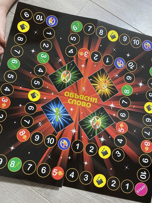 Настільна гра ПОЯСНИ СЛОВО (рос мова)