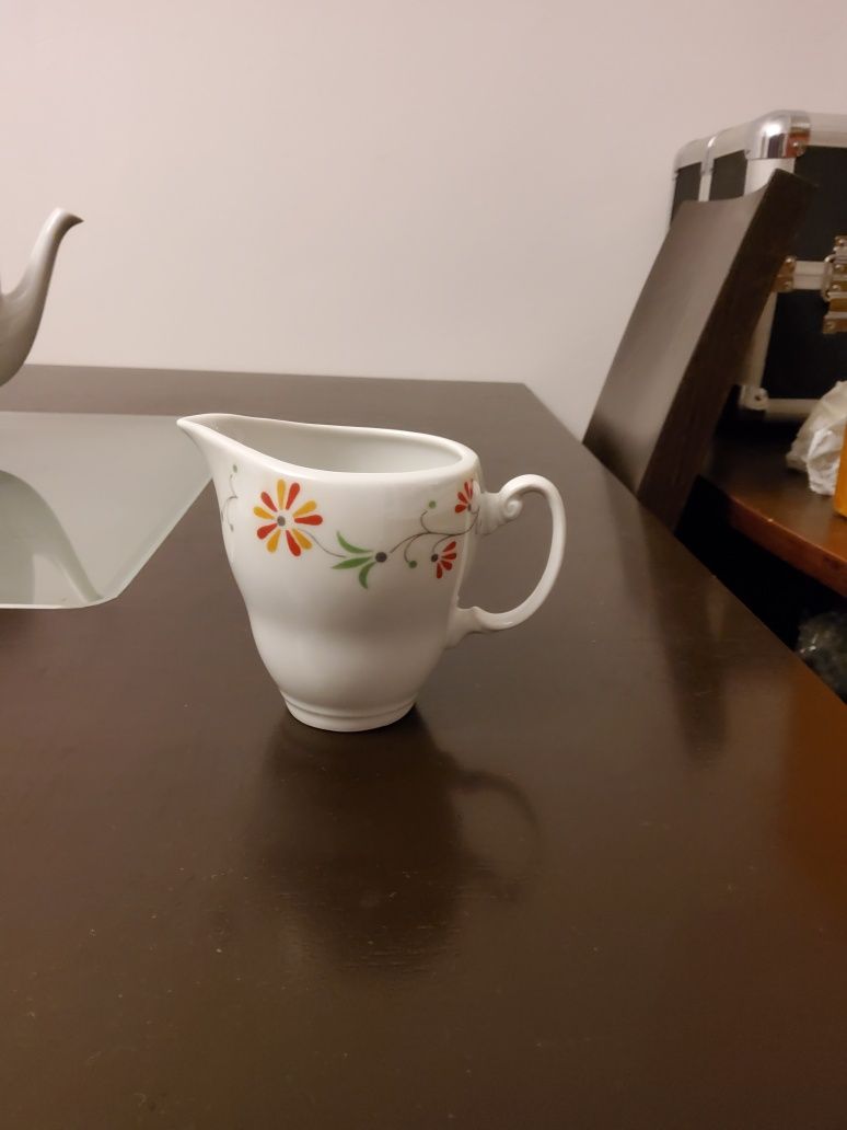 Serwis do kawy lub herbaty Włocławek porcelana