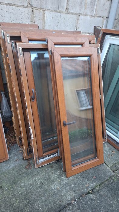 Okna PCV z demontażu, różne rozmiary